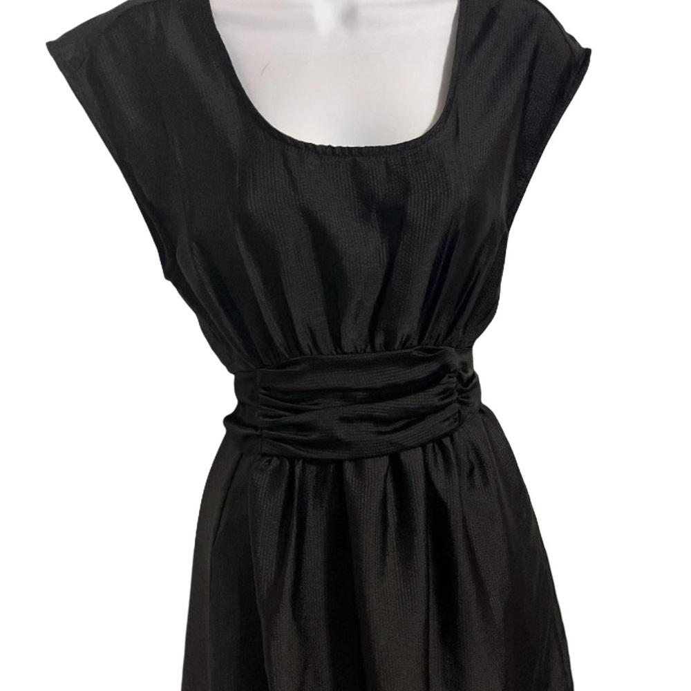 NWT H&M black short sleeve dress sz8